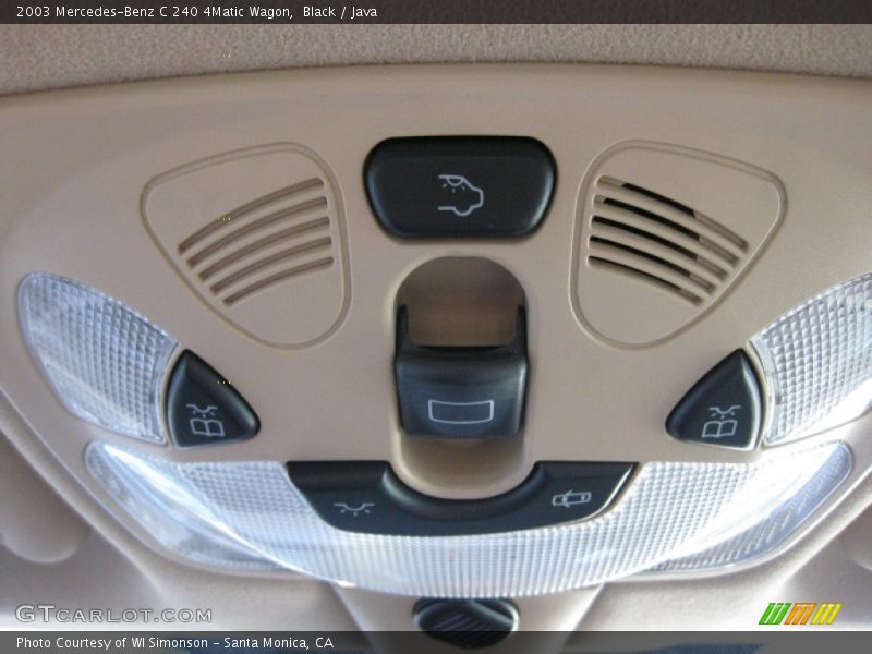 Black / Java 2003 Mercedes-Benz C 240 4Matic Wagon