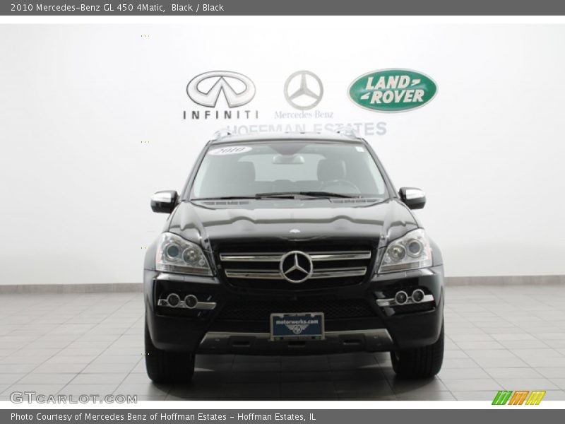 Black / Black 2010 Mercedes-Benz GL 450 4Matic