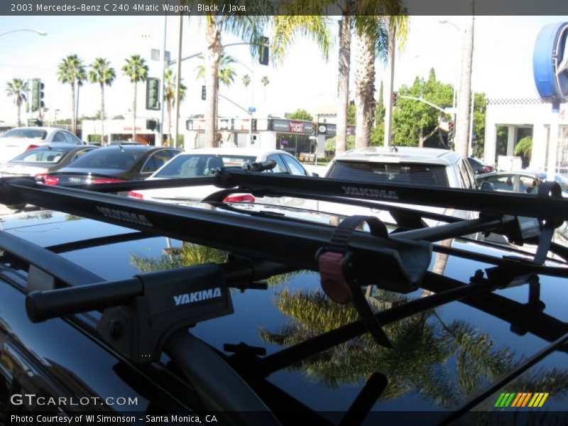 Black / Java 2003 Mercedes-Benz C 240 4Matic Wagon