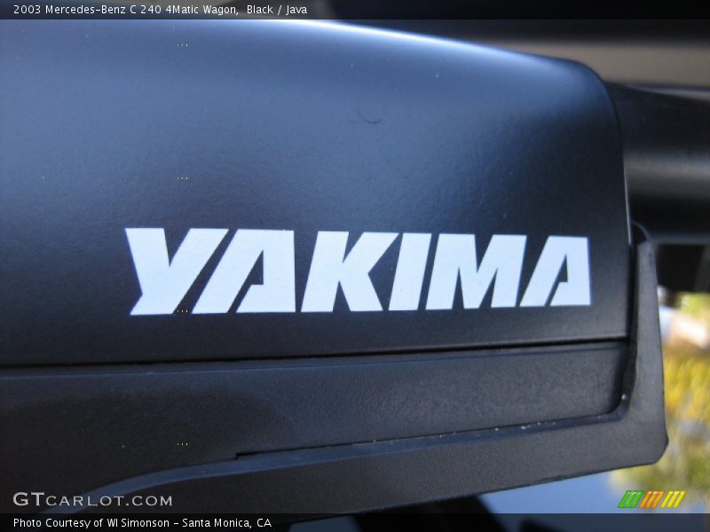 Black / Java 2003 Mercedes-Benz C 240 4Matic Wagon