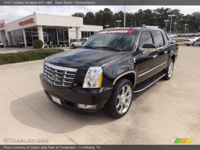 Black Raven / Ebony/Ebony 2007 Cadillac Escalade EXT AWD