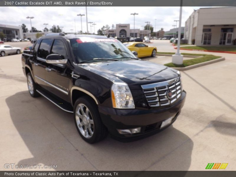 Black Raven / Ebony/Ebony 2007 Cadillac Escalade EXT AWD