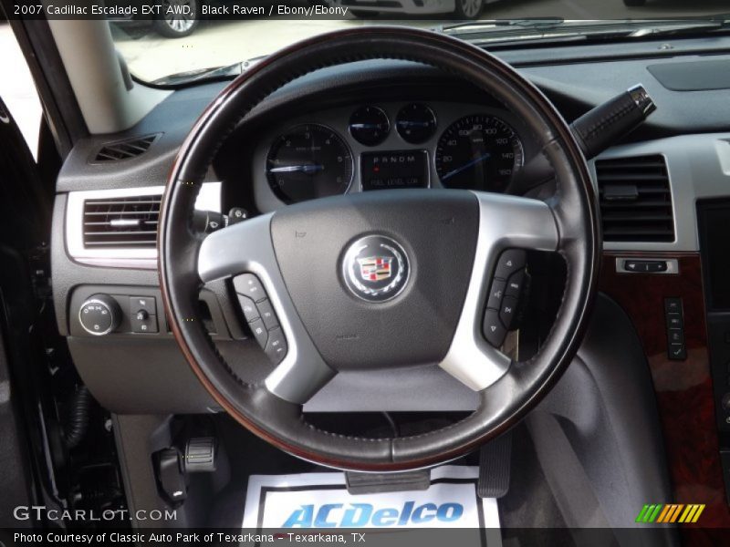 Black Raven / Ebony/Ebony 2007 Cadillac Escalade EXT AWD