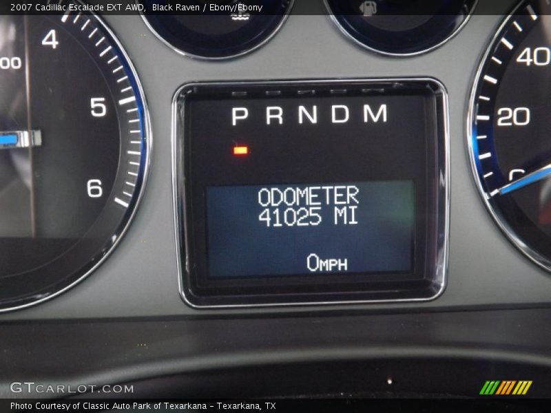 Black Raven / Ebony/Ebony 2007 Cadillac Escalade EXT AWD