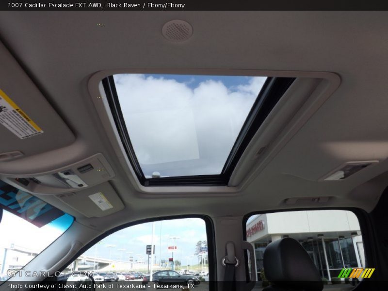 Black Raven / Ebony/Ebony 2007 Cadillac Escalade EXT AWD