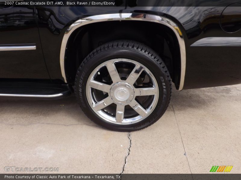 Black Raven / Ebony/Ebony 2007 Cadillac Escalade EXT AWD