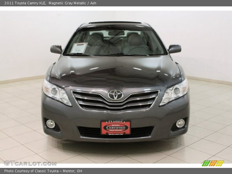 Magnetic Gray Metallic / Ash 2011 Toyota Camry XLE