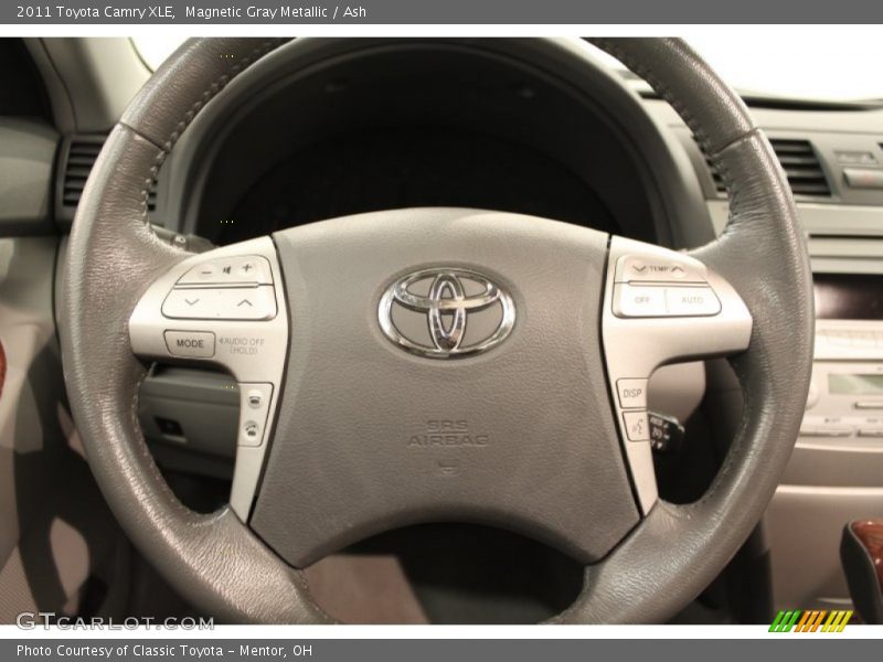 Magnetic Gray Metallic / Ash 2011 Toyota Camry XLE