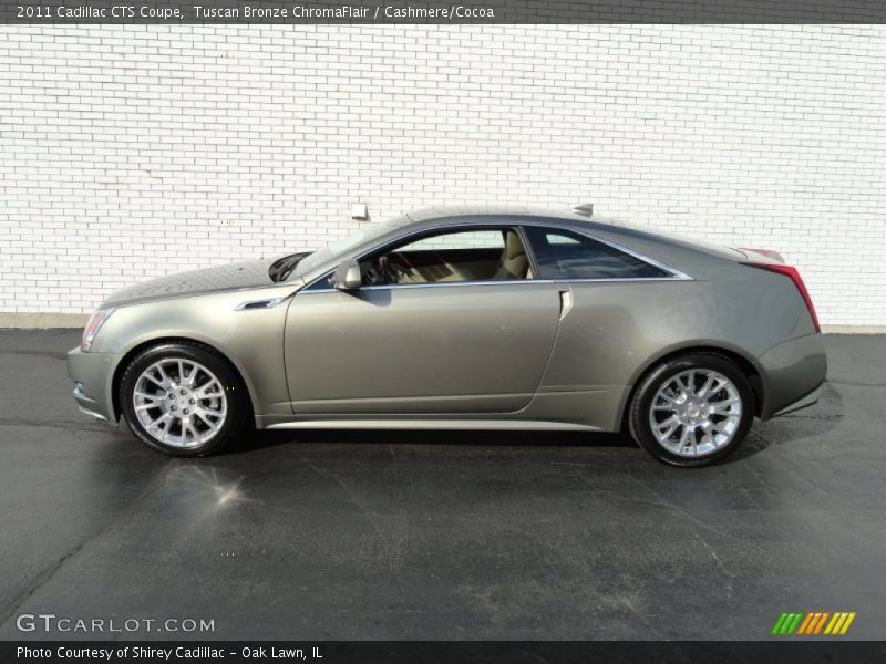  2011 CTS Coupe Tuscan Bronze ChromaFlair