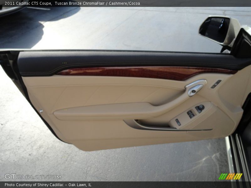 Tuscan Bronze ChromaFlair / Cashmere/Cocoa 2011 Cadillac CTS Coupe