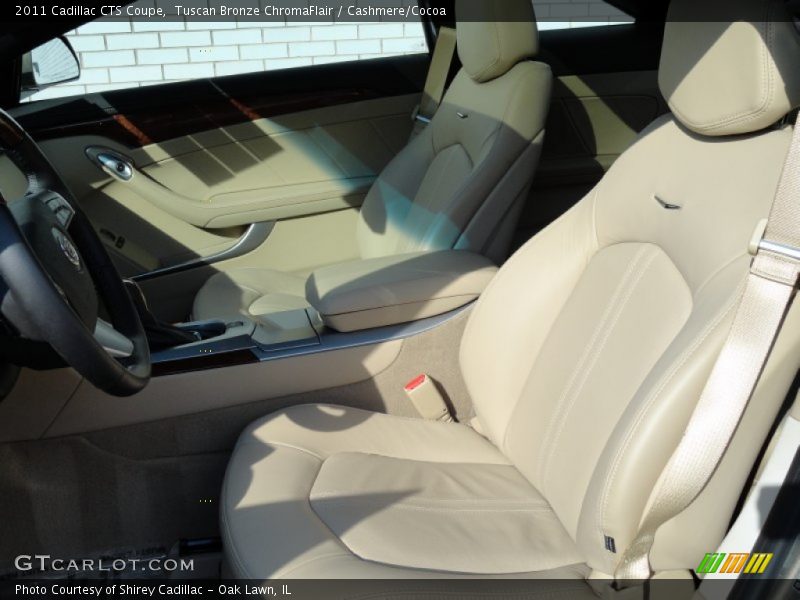 Tuscan Bronze ChromaFlair / Cashmere/Cocoa 2011 Cadillac CTS Coupe