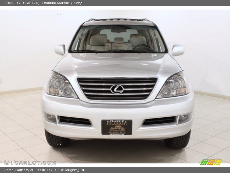 Titanium Metallic / Ivory 2009 Lexus GX 470