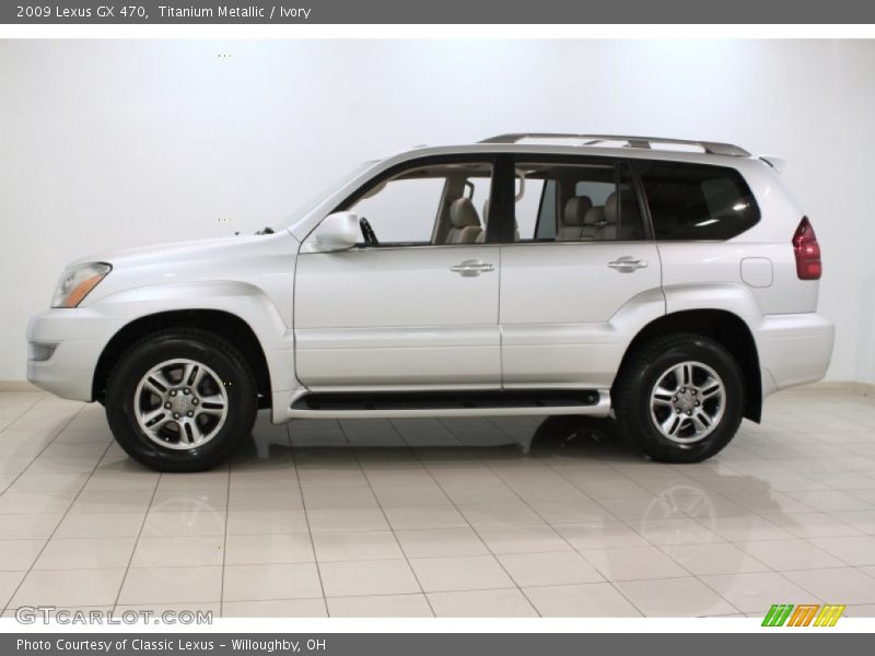Titanium Metallic / Ivory 2009 Lexus GX 470