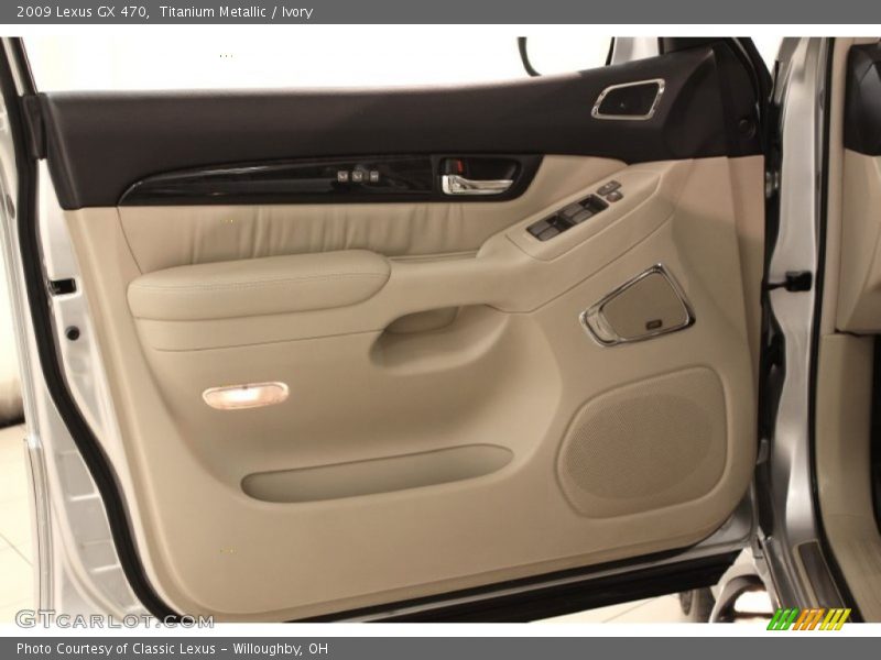 Titanium Metallic / Ivory 2009 Lexus GX 470