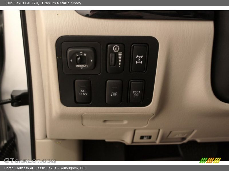 Titanium Metallic / Ivory 2009 Lexus GX 470