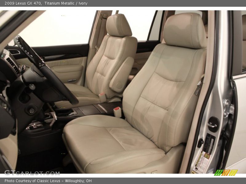 Titanium Metallic / Ivory 2009 Lexus GX 470