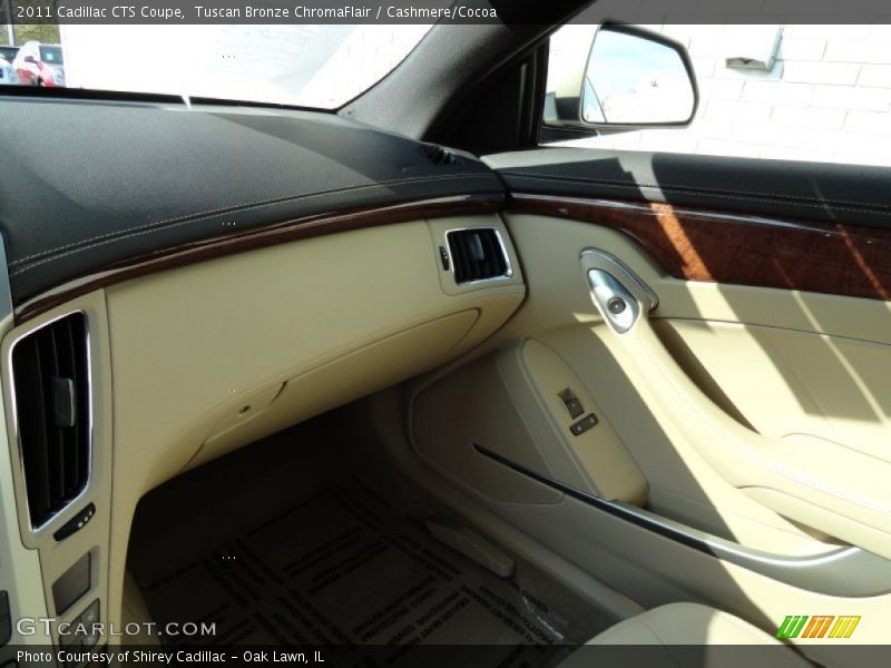 Tuscan Bronze ChromaFlair / Cashmere/Cocoa 2011 Cadillac CTS Coupe