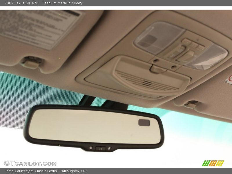 Titanium Metallic / Ivory 2009 Lexus GX 470