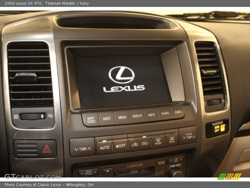 Titanium Metallic / Ivory 2009 Lexus GX 470