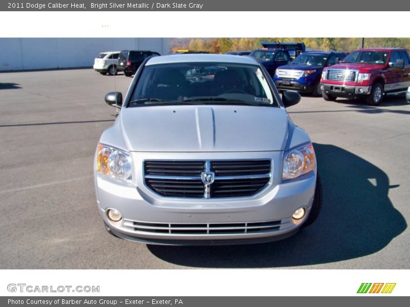 Bright Silver Metallic / Dark Slate Gray 2011 Dodge Caliber Heat