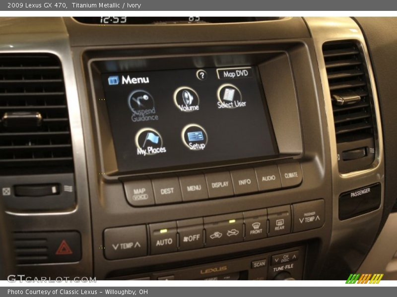 Titanium Metallic / Ivory 2009 Lexus GX 470