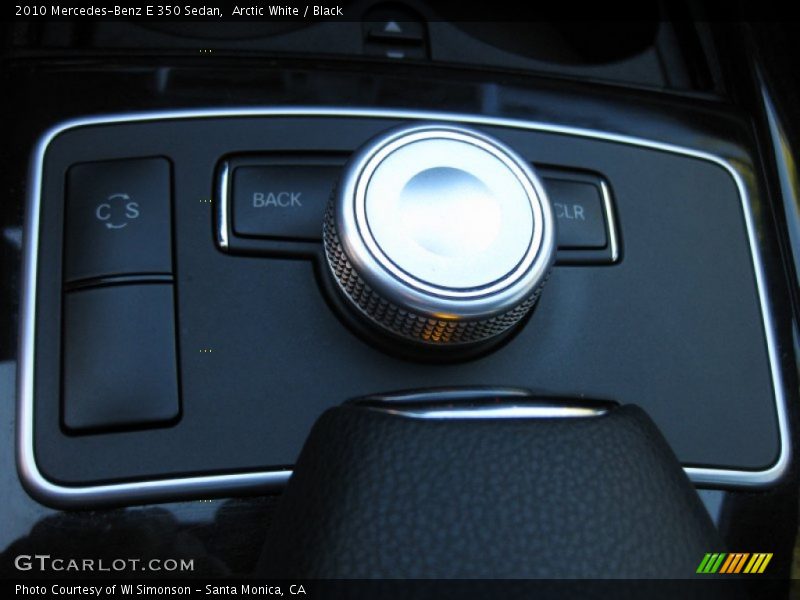 Arctic White / Black 2010 Mercedes-Benz E 350 Sedan