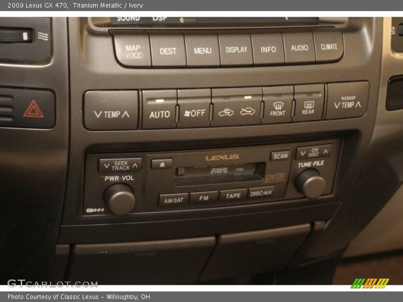 Titanium Metallic / Ivory 2009 Lexus GX 470
