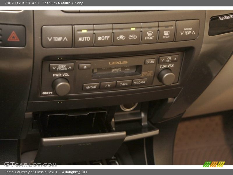 Titanium Metallic / Ivory 2009 Lexus GX 470