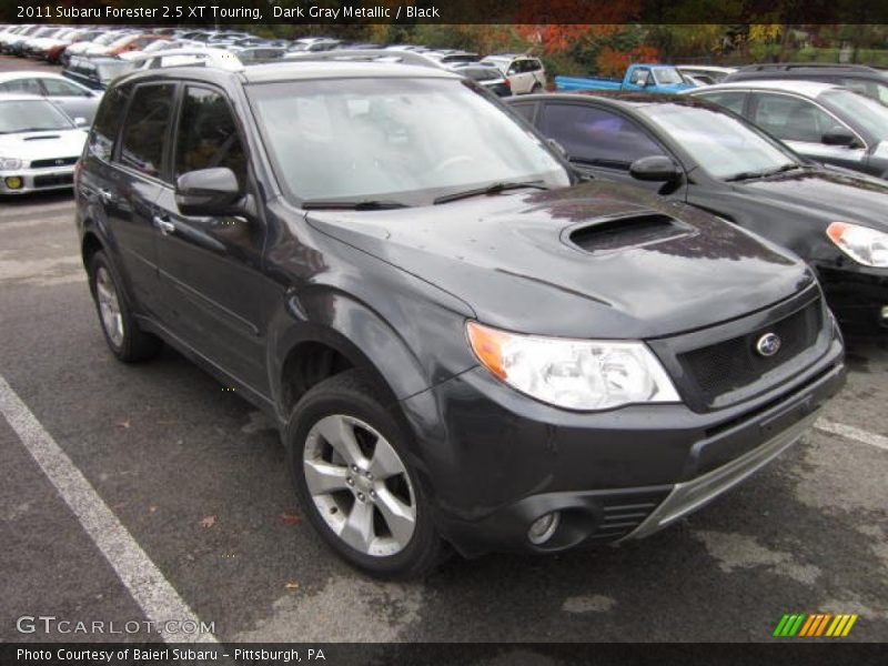 Dark Gray Metallic / Black 2011 Subaru Forester 2.5 XT Touring