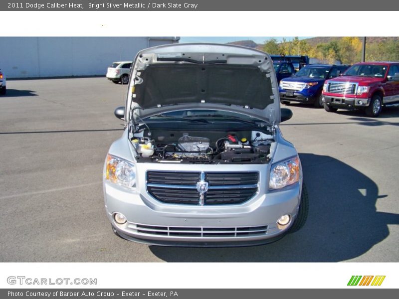 Bright Silver Metallic / Dark Slate Gray 2011 Dodge Caliber Heat