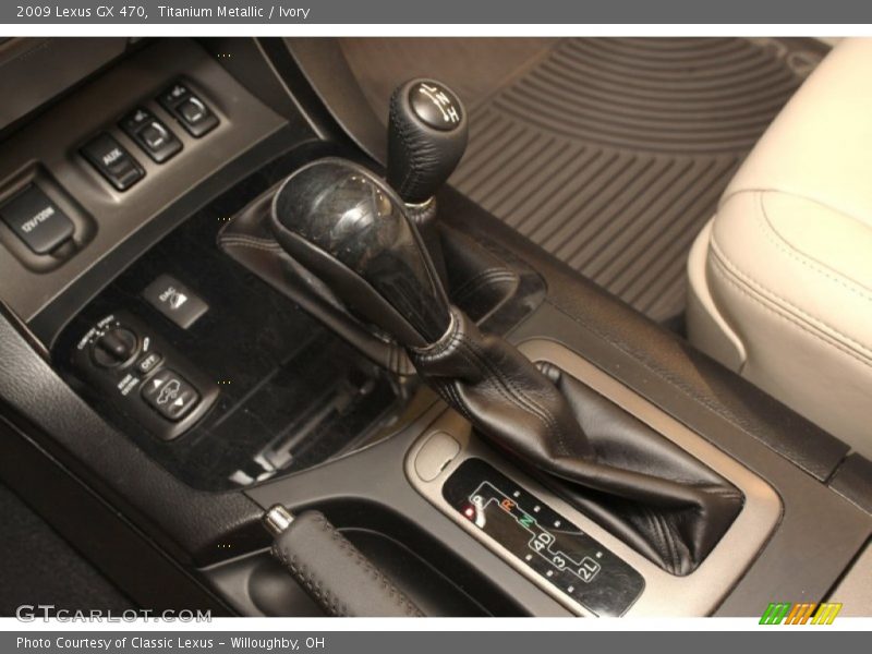 Titanium Metallic / Ivory 2009 Lexus GX 470