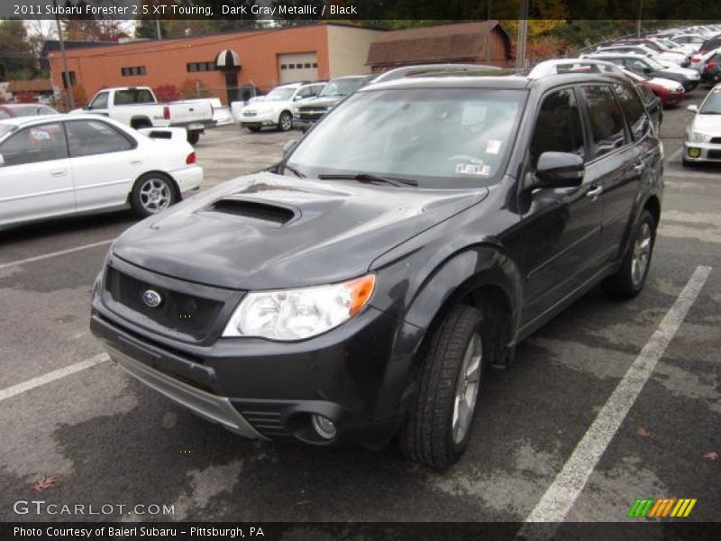 Dark Gray Metallic / Black 2011 Subaru Forester 2.5 XT Touring