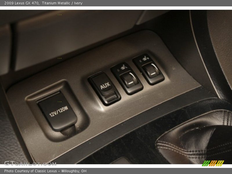 Titanium Metallic / Ivory 2009 Lexus GX 470