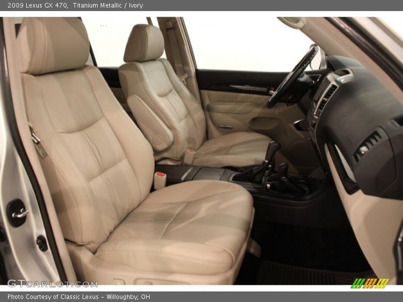 Titanium Metallic / Ivory 2009 Lexus GX 470