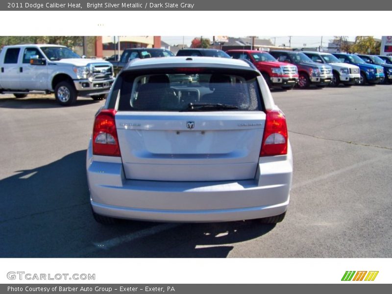 Bright Silver Metallic / Dark Slate Gray 2011 Dodge Caliber Heat