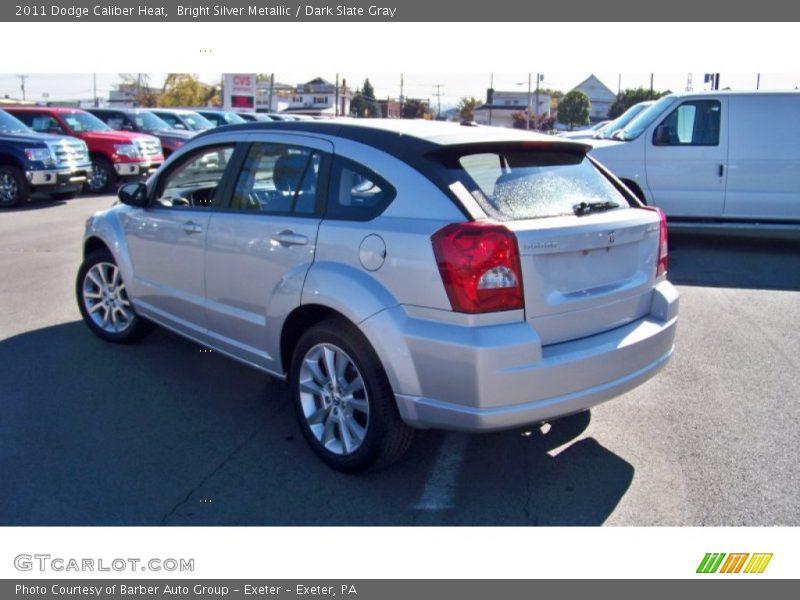 Bright Silver Metallic / Dark Slate Gray 2011 Dodge Caliber Heat