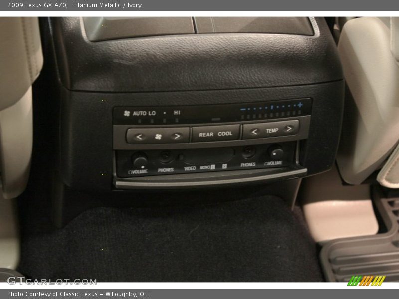 Titanium Metallic / Ivory 2009 Lexus GX 470