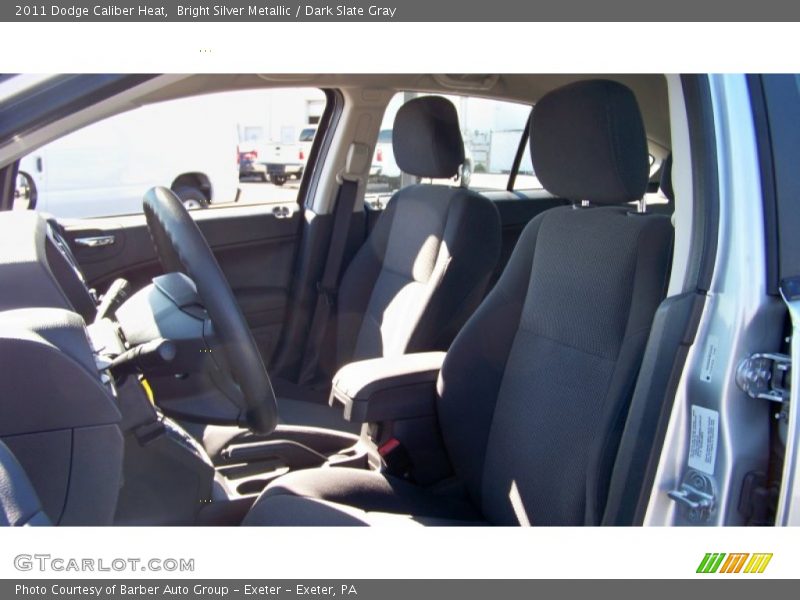 Bright Silver Metallic / Dark Slate Gray 2011 Dodge Caliber Heat