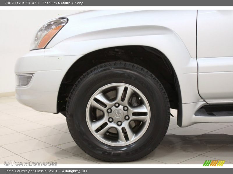 Titanium Metallic / Ivory 2009 Lexus GX 470