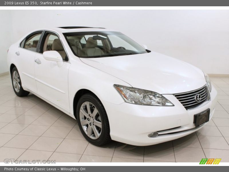 Starfire Pearl White / Cashmere 2009 Lexus ES 350