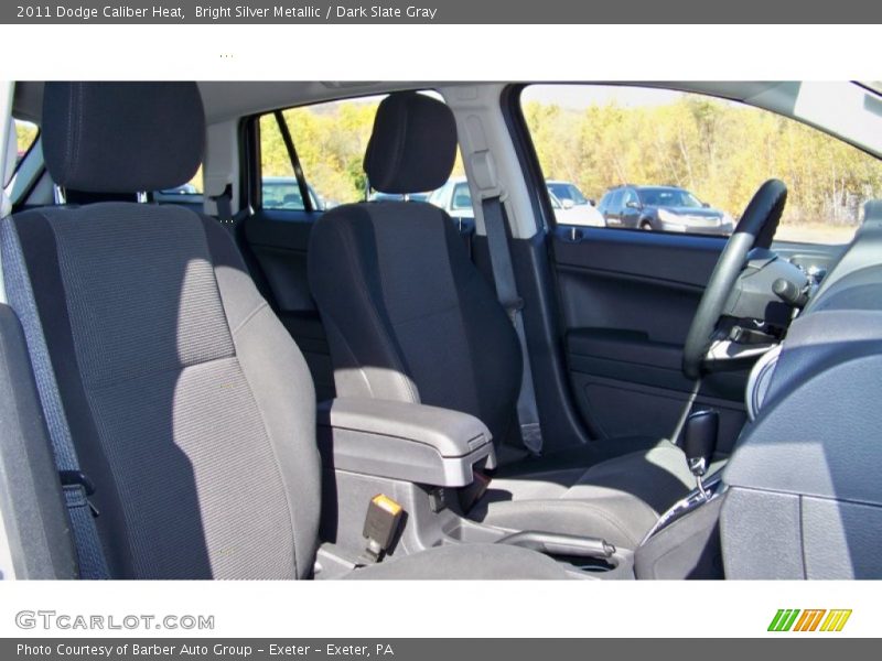 Bright Silver Metallic / Dark Slate Gray 2011 Dodge Caliber Heat