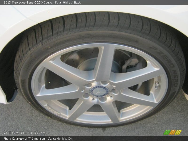 Polar White / Black 2013 Mercedes-Benz C 250 Coupe