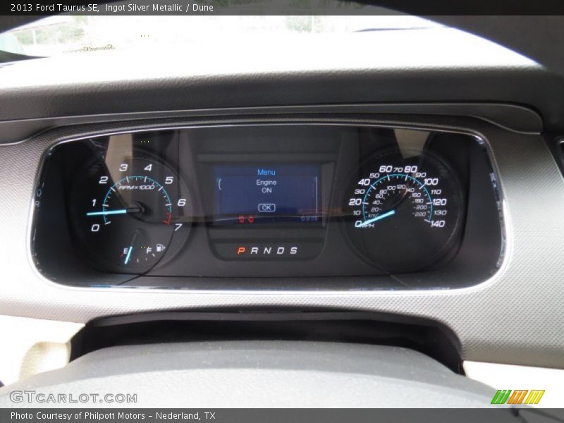  2013 Taurus SE SE Gauges