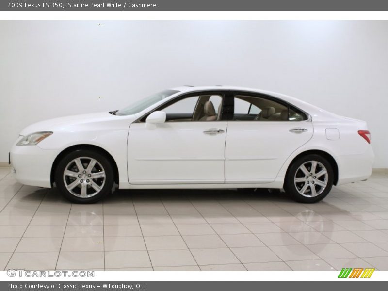 Starfire Pearl White / Cashmere 2009 Lexus ES 350
