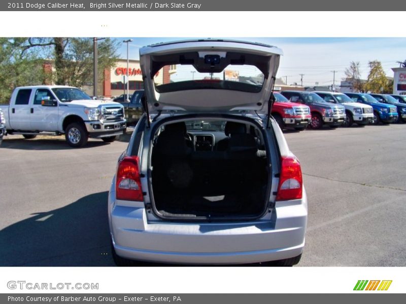 Bright Silver Metallic / Dark Slate Gray 2011 Dodge Caliber Heat