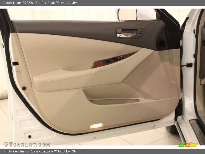 Starfire Pearl White / Cashmere 2009 Lexus ES 350