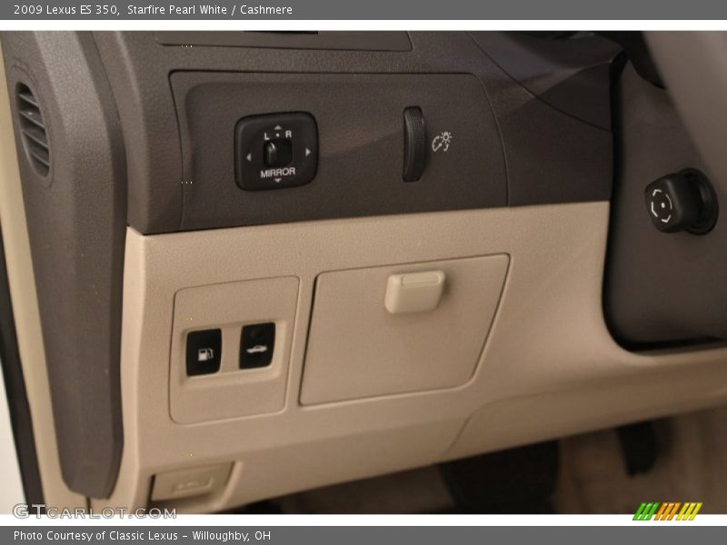 Starfire Pearl White / Cashmere 2009 Lexus ES 350