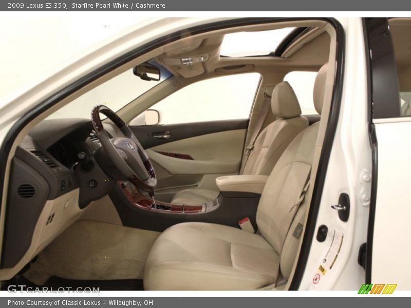 Starfire Pearl White / Cashmere 2009 Lexus ES 350