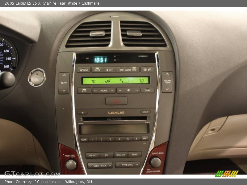 Starfire Pearl White / Cashmere 2009 Lexus ES 350