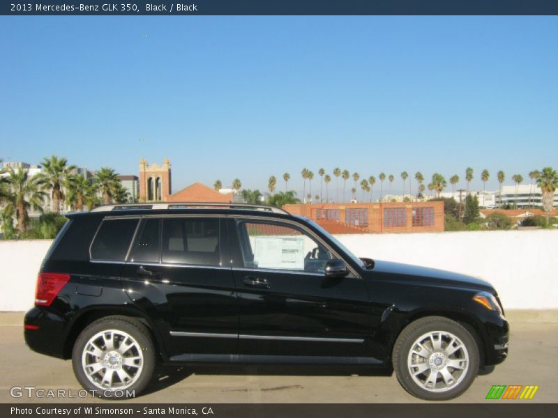 Black / Black 2013 Mercedes-Benz GLK 350